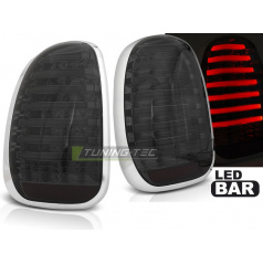 Mini R60 Countryman 2010-14 zadní lampy smoke LED BAR