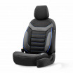Kompletní sada potahů na autosedačky OTOM INDIVIDUAL 203 ČERNÁ/MODRÁ 3-ZIP