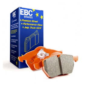 DP92057 - Zestaw klocków hamulcowych seria ORANGESTUFF EBC Brakes PORSCHE | 911 (997) | 911 (991) | Boxster (981) | Boxster Spyd