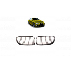 Mřížka BMW 3 E92 E93 Facelift jednotlivé lamely Lesklá černá