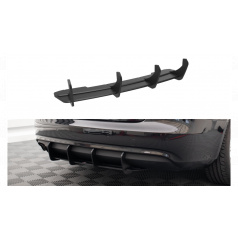 Dyfuzor Audi A4 B8 Facelift Tył Street Pro Black-Red