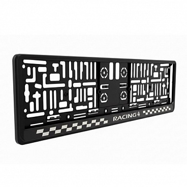 Podložka pod SPZ RACING chrom Podložka pod SPZ RACING chrom