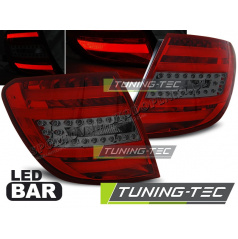 Mercedes C-klasa W204 kombi 2007-10 zadní lampy red smoke LED BAR