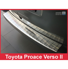 Nerez kryt- ochrana prahu zadního nárazníku Toyota Proace Verso II 2016+