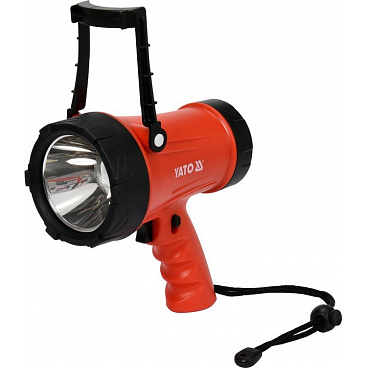 Lampa pistolová POWER LED, bezpřívodová, 3,7V Li-ion, dosvit 250m, 1200lm, IP68 Lampa pistolová POWER LED, bezpřívodová, 3,7V Li-ion, dosvit 250m, 1200lm, IP68