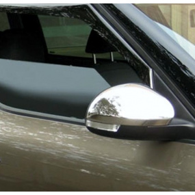 Kryty zpětných zrcátek, leštěný nerez - Škoda Yeti 2009-2013 / Yeti Facelift od r.v. 2013