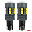 LED žárovky STANDARD W16W T15 2525 18SMD bílé 12V 24V