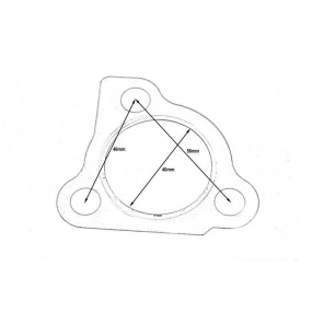 Uszczelka turbo TurboWorks KKK K03 K03S