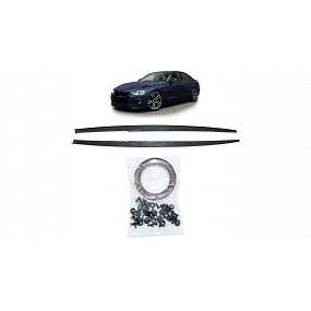 Nástavce BMW 3 F30 F31 Prahy Carbon Look