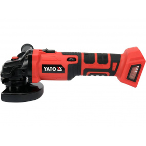 Bruska úhlová AKU 125 mm 18V 2000-9000 ot., bez baterie