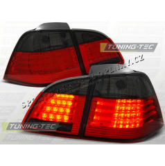 BMW E61 2004-07 ZADNÍ LED LAMPY RED SMOKE