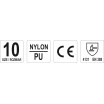 Rukavice pracovní nylon/polyurethan vel. 10