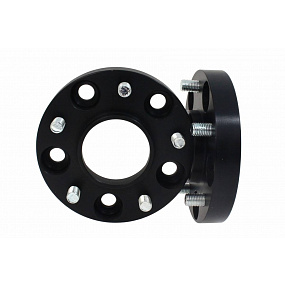 Dystanse Czarne Przykręcane 25mm 54,1mm 5x100 Dystanse Czarne Przykręcane 25mm 54,1mm 5x100