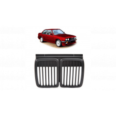 Gril BMW 3 E30 jednotlivé žebro Matná černá