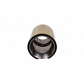 Końcówka tłumika 89mm wejście 76mm Gold Silver