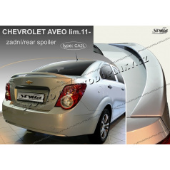 Chevrolet Aveo lim 2011- zadní spoiler (EU homologace)