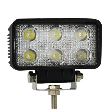 6 led pracovní světlo bílé 6000K 6 led pracovní světlo bílé 6000K