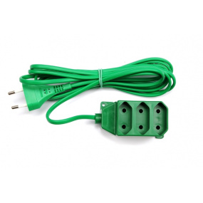 Kabel prodlužovací 3 m 3 zásuvky