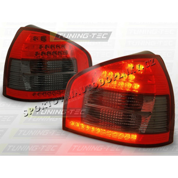 AUDI A3 (8L) 1996-03 ZADNÍ LED LAMPY RED SMOKE AUDI A3 (8L) 1996-03 ZADNÍ LED LAMPY RED SMOKE
