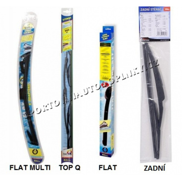 Ford Ka II 2008-10 stěrače (4 varianty)