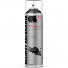 Žáruvzdorná barva sprej COSMOSLAC  500 ml do 700 C černá (brzdy motor, výfuk)
