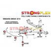 Nissan 200SX S13 1988-93 StrongFlex Sport sestava silentbloků jen pro přední nápravu 8 ks