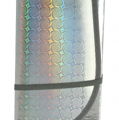 Protisluněční clona reflexní 3-vrstvá M 145x60 cm pod přední sklo
