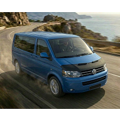 Převlek přední části kapoty černý  karbon VW T5 2010-15