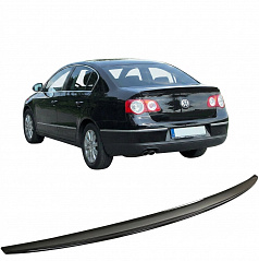 Zadní křídlo Gloss Black VW Passat B6 2005-10 sedan