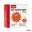 Automobilová nouzová lampa akumulátorová s funkcí svítilny 12SMD+3SMD 650mAh (BATT) oranžové světlo