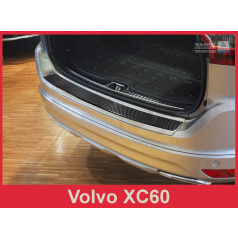 Carbon kryt- ochrana prahu zadního nárazníku Volvo XC60 2013-17