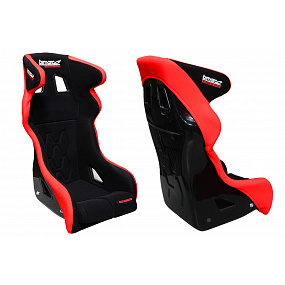 Sportovní sedadlo Bimarco Hamer PRO Velur Červeno-Černé FIA Sportovní sedadlo Bimarco Hamer PRO Velur Červeno-Černé FIA