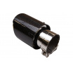 Koncovka tlumiče 89mm vstup 76mm Carbon Gloss
