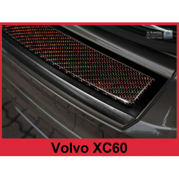 Carbon kryt- ochrana prahu zadního nárazníku Volvo XC60 2013-17 Carbon kryt- ochrana prahu zadního nárazníku Volvo XC60 2013-17