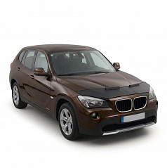 Převlek přední části kapoty černý BMW X1 2009-15