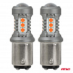 LED žárovky STANDARD BAY15D P21/5W 3030 15SMD červené 12V 24V