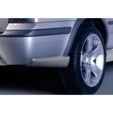 4-ROAD rozšíření zadního nárazníku - ABS stříbrný, Škoda Octavia Combi