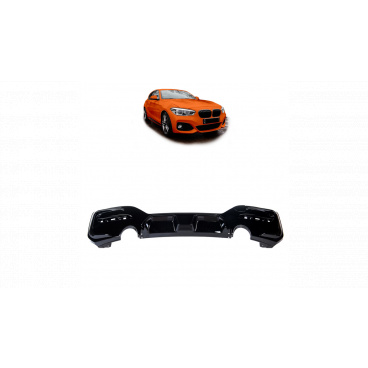 Difuzor BMW 1 F20 F21 Facelift Zadní Lesklá Černá