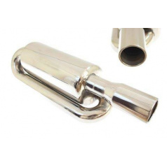 Sportovní výfuk TurboWorks Bionix, koncovka 76 mm, vstup 63,5 mm