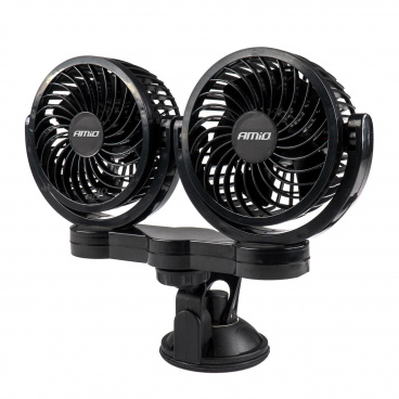 Ventilátor automobilový s přísavkou 24V AMIO-03011 Ventilátor automobilový s přísavkou 24V AMIO-03011