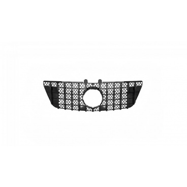 Gril Mercedes-Benz M W164 Facelift GT Lesklá Černá