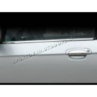 Hyundai Getz 02- nerez chrom lišty bočních oken OMSA Tuning