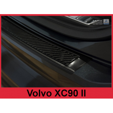 Carbon kryt- ochrana prahu zadního nárazníku Volvo XC90 II 2015+ Carbon kryt- ochrana prahu zadního nárazníku Volvo XC90 II 2015+