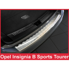 Nerez kryt- ochrana prahu zadního nárazníku Opel Insignia B Sports kombi 2017+