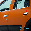 Nerez kryty klik dveří Omtec leštěné Dacia Duster 2018+, Logan MCV  2013+, Sandero 2012-20