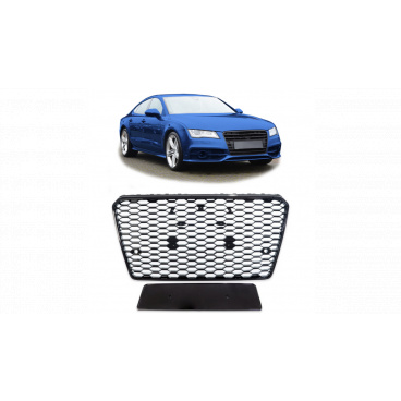 Gril Audi A7 C7 Lesklá Černá