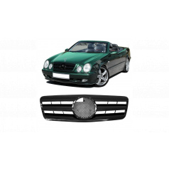 Gril Mercedes-Benz CLK C208 A208 Lesklá Černá