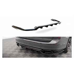 Splitter Volvo V90 S90 R-Design II Tył Środkowy z Dyfuzorem Gloss Black Splitter Volvo V90 S90 R-Design II Tył Środkowy z Dyfuzorem Gloss Black