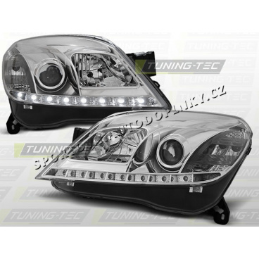 OPEL ASTRA H 2004-09 PŘEDNÍ ČÍRÁ SVĚTLA DAYLIGHT LED CHROME OPEL ASTRA H 2004-09 PŘEDNÍ ČÍRÁ SVĚTLA DAYLIGHT LED CHROME