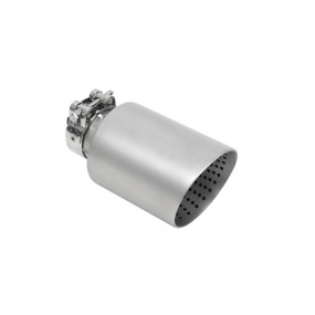 Koncovka tlumiče 89mm vstup 51mm Brushed Chrome